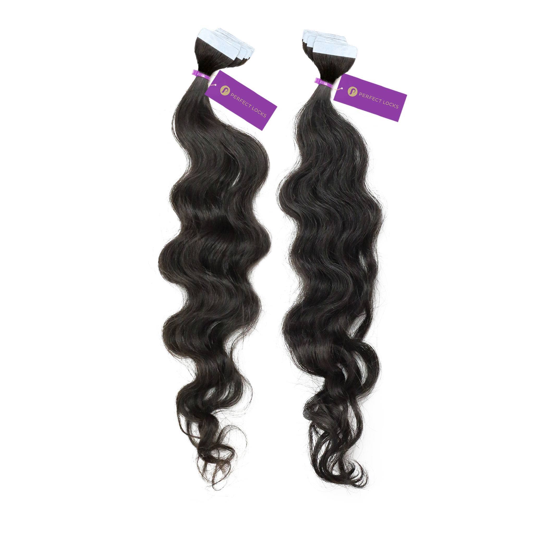 2 x Curly Tape-In Hair Extension Bundle Deal (20 Pieces) - Image 3