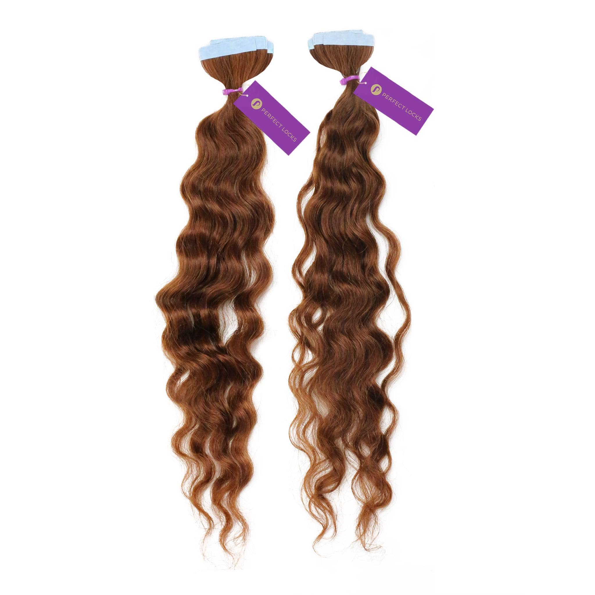 2 x Curly Tape-In Hair Extension Bundle Deal (20 Pieces) - Image 4