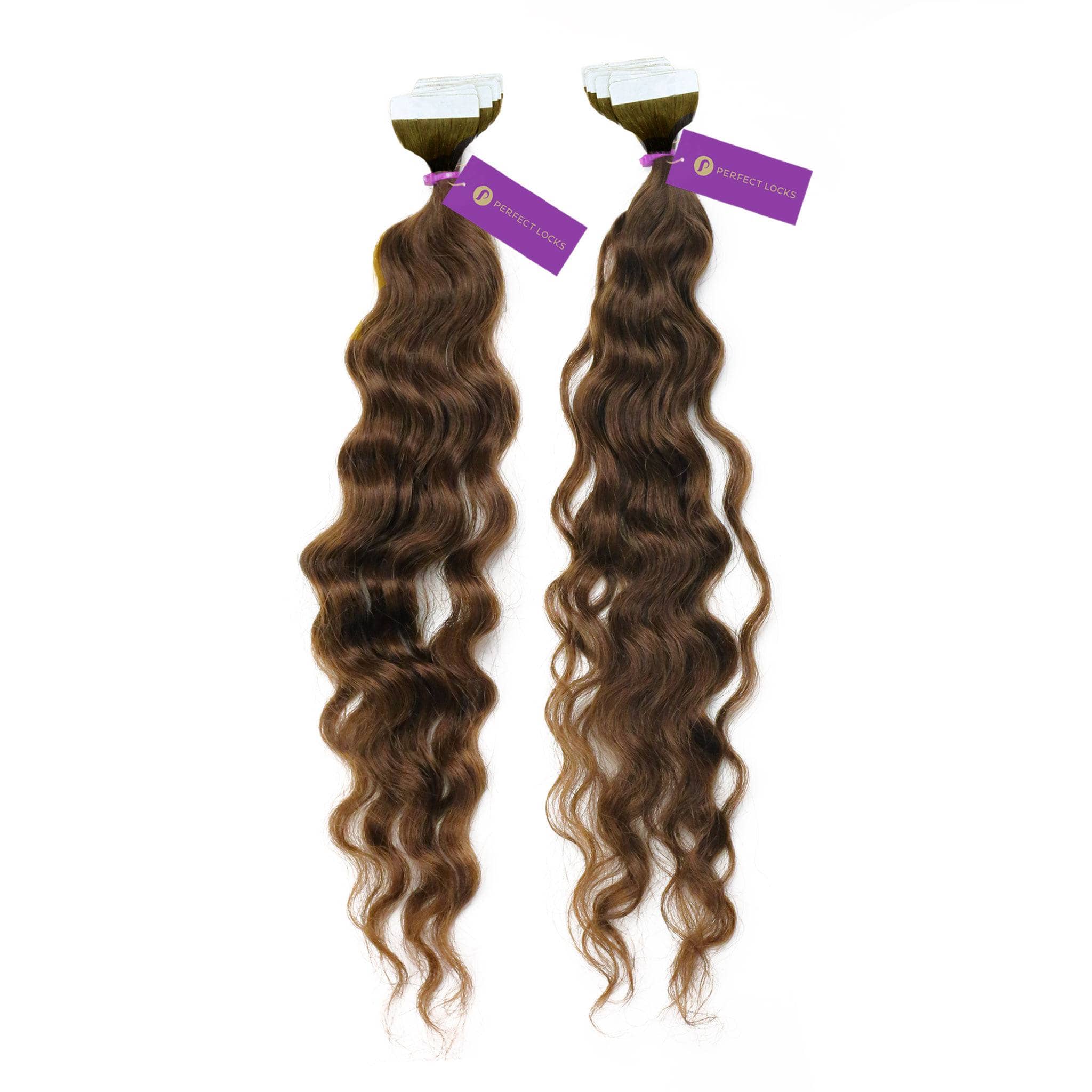 2 x Curly Tape-In Hair Extension Bundle Deal (20 Pieces) - Image 5