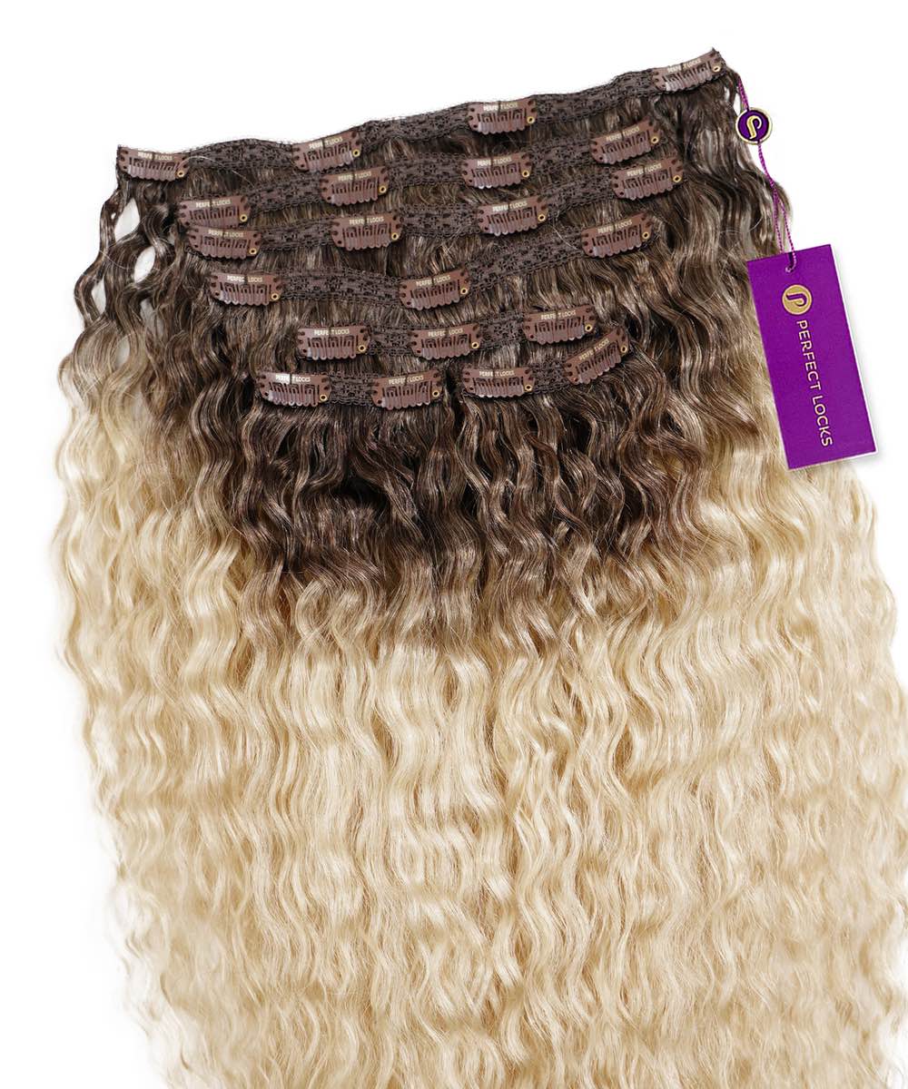 Curly Classic Clip-In Hair Extensions - Image 14