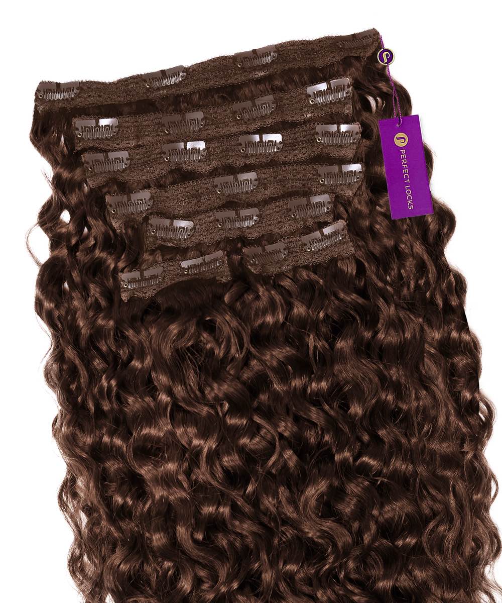 Curly Classic Clip-In Hair Extensions - Image 4