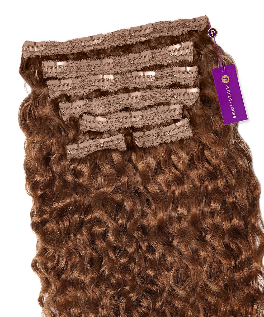 Curly Classic Clip-In Hair Extensions - Image 6