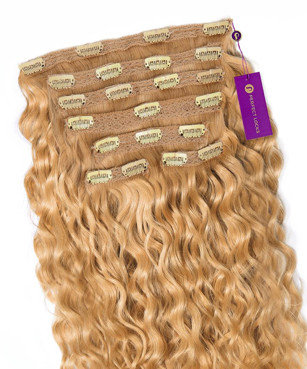 Curly Classic Clip-In Hair Extensions - Image 8