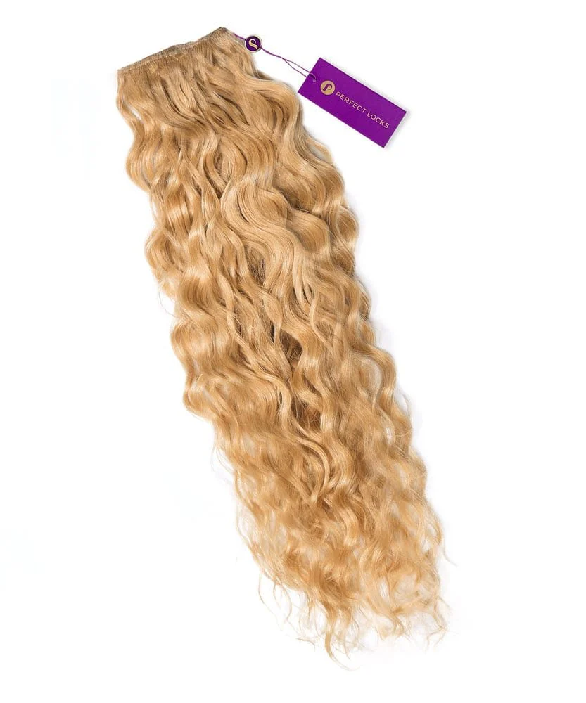 Curly Colored Hair Machine Weft - Image 12