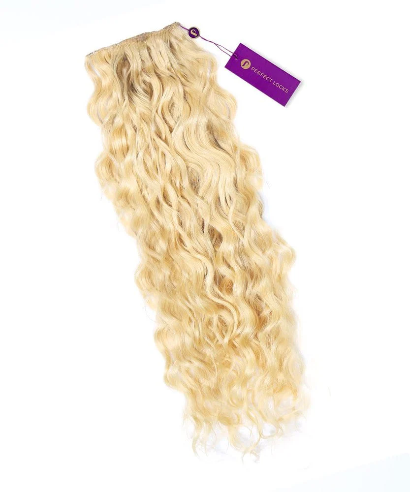 Curly Colored Hair Machine Weft - Image 14