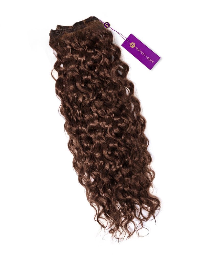 Curly Colored Hair Machine Weft - Image 6