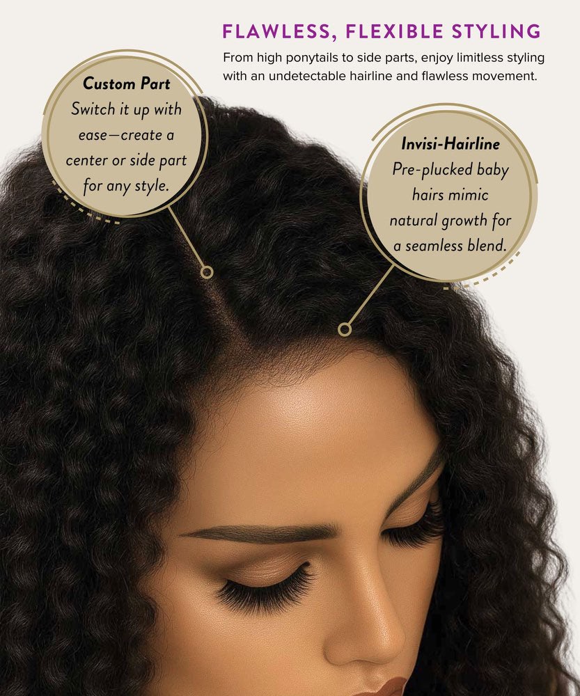 Curly Full Lace Wig - Image 4