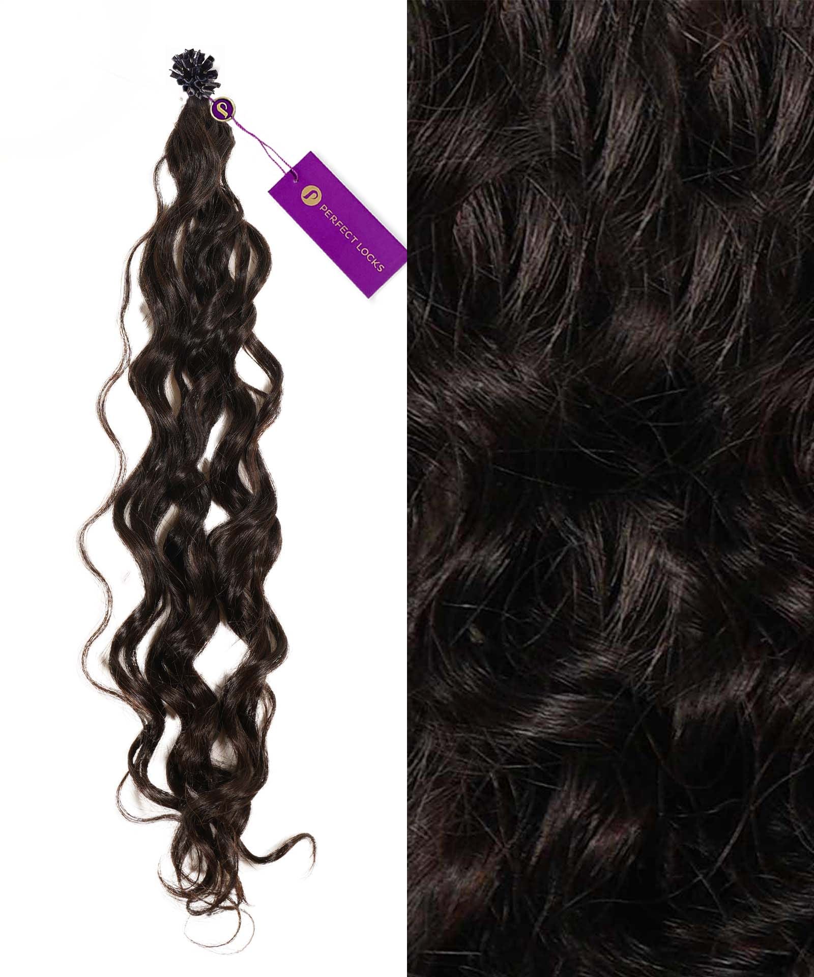 Curly Fusion U-Tip Hair - Image 3
