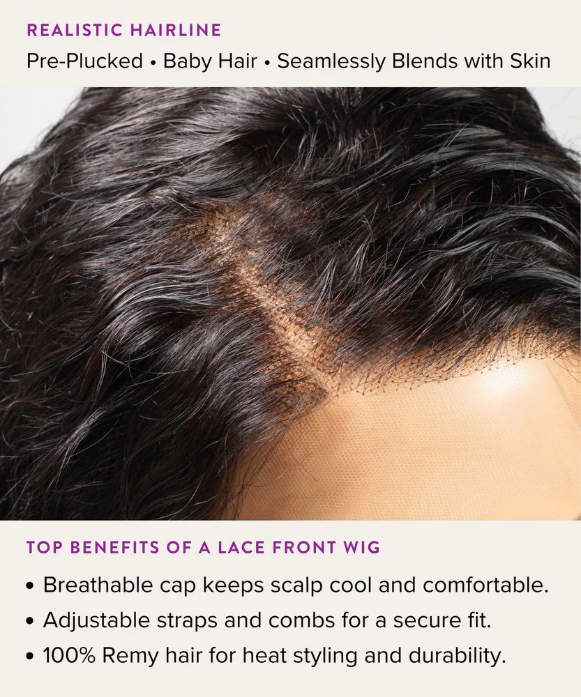 Curly Lace Front Wig - Image 7
