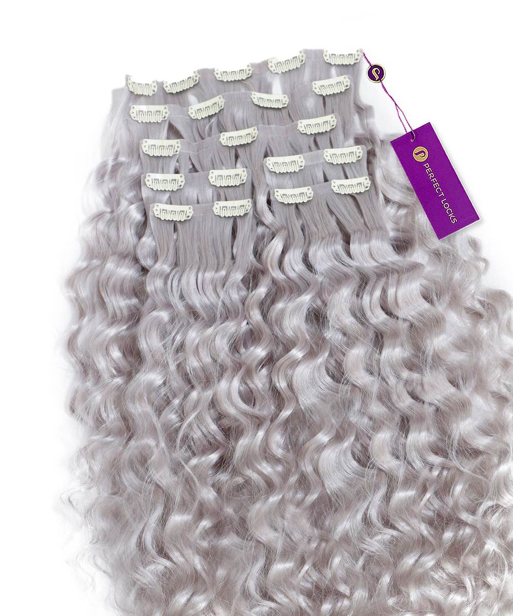Curly Seamless Clip-In Hair Extensions - Image 24