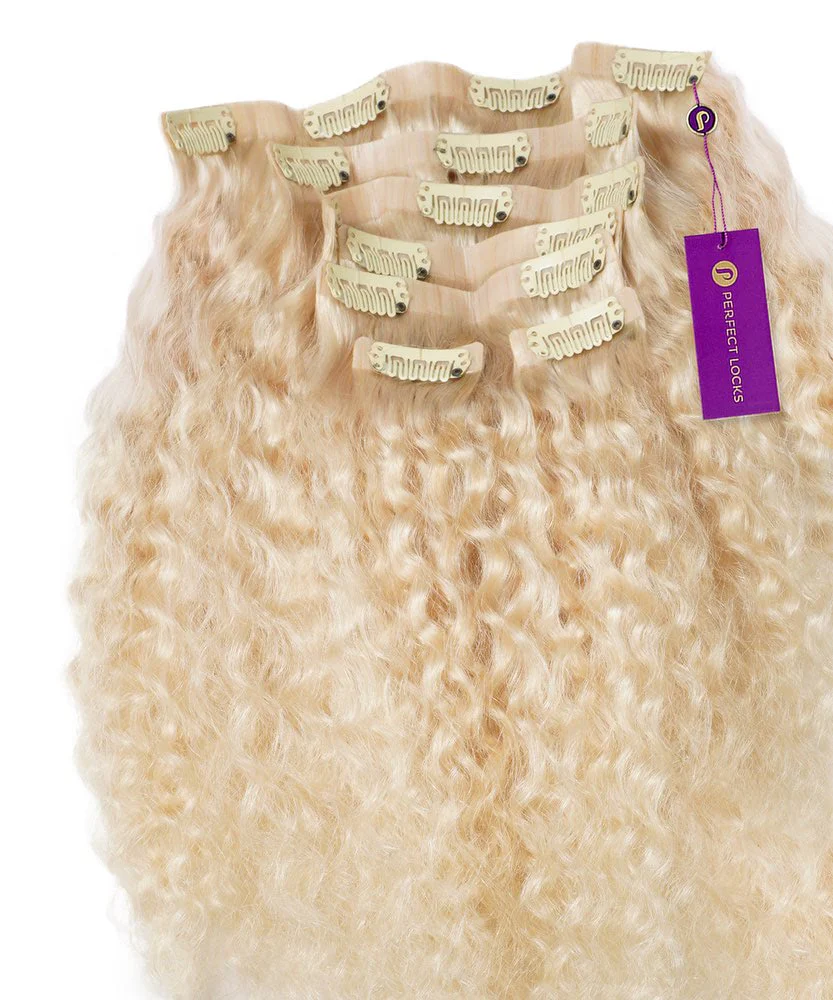 Curly Seamless Clip-In Hair Extensions - Image 30