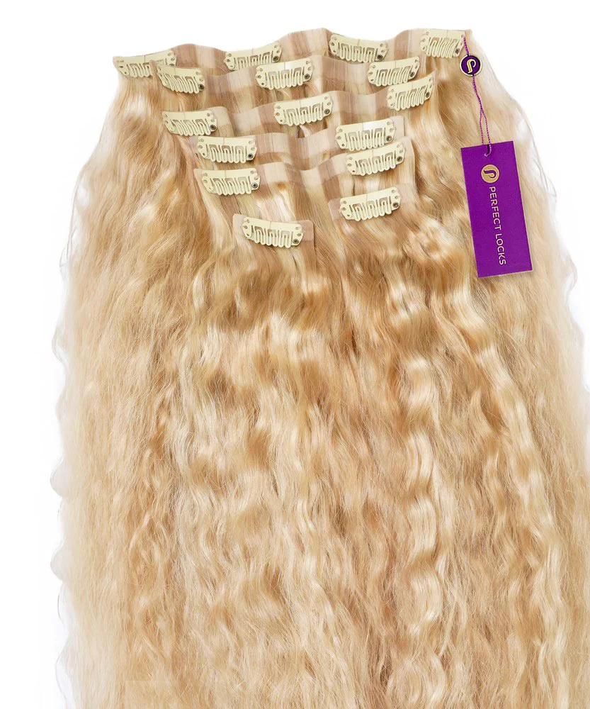 Curly Seamless Clip-In Hair Extensions - Image 42
