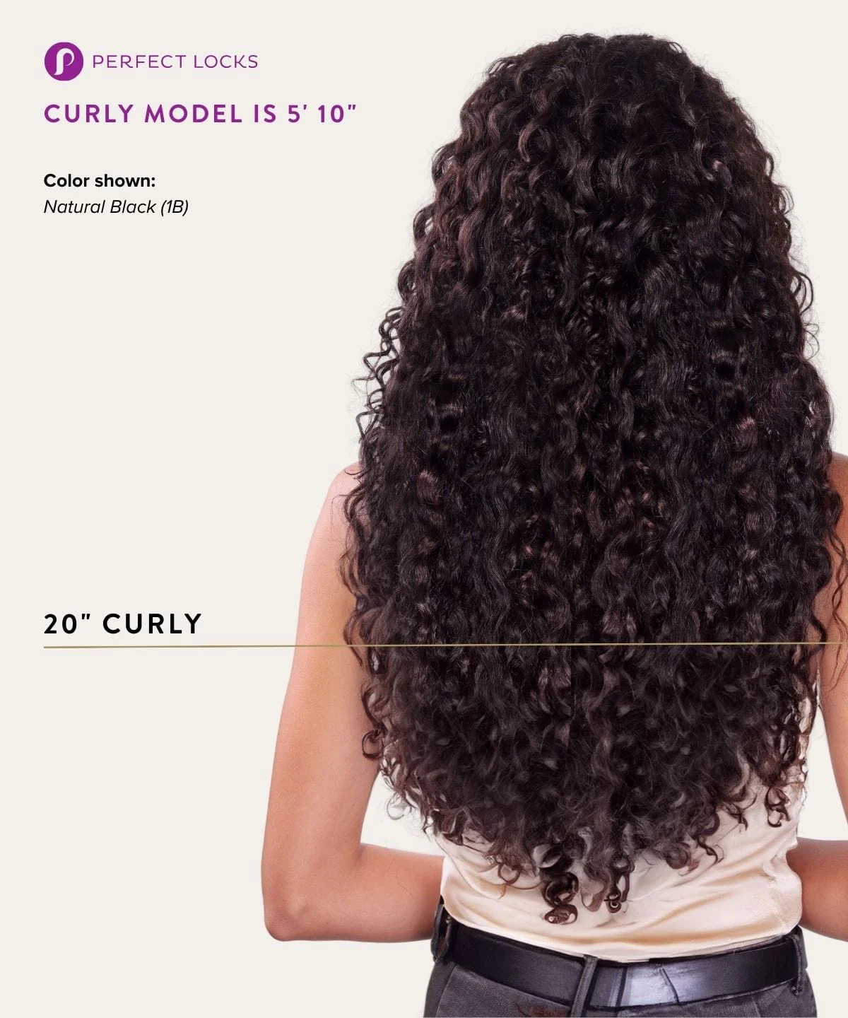 Curly Seamless Clip-In Hair Extensions - Image 48