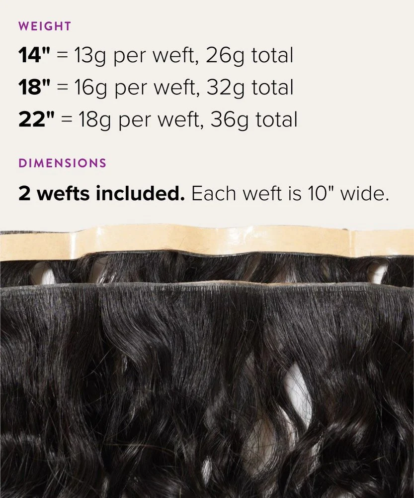 Curly Seamless Tape-In Weft - Image 17