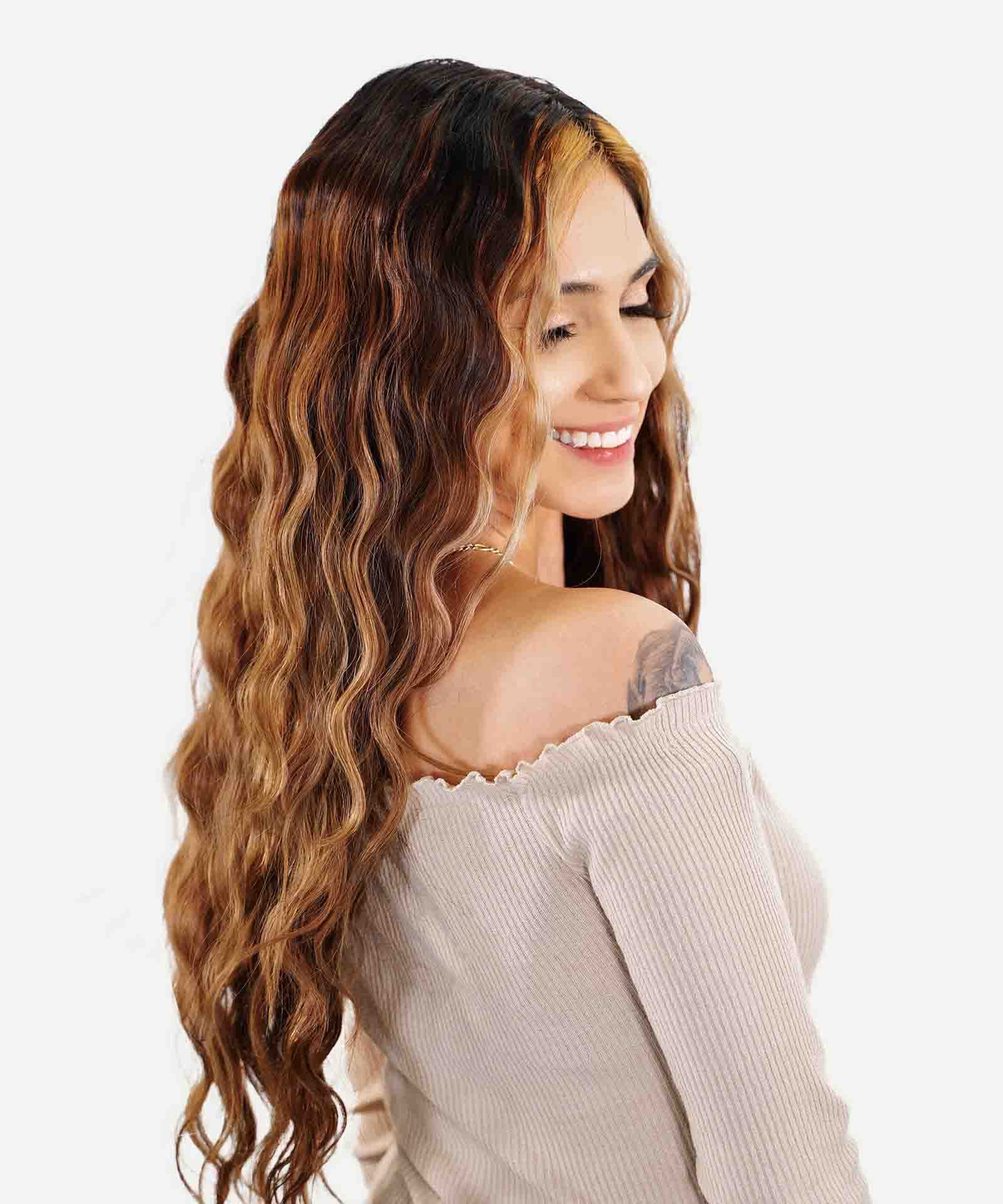 Curly Classic Tape-In Hair Extensions - Image 37