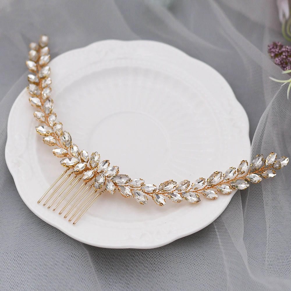 Dazzling Vine Tiara Comb - Image 2
