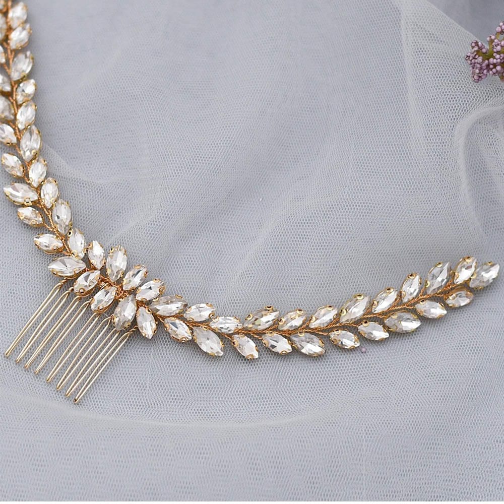 Dazzling Vine Tiara Comb - Image 3