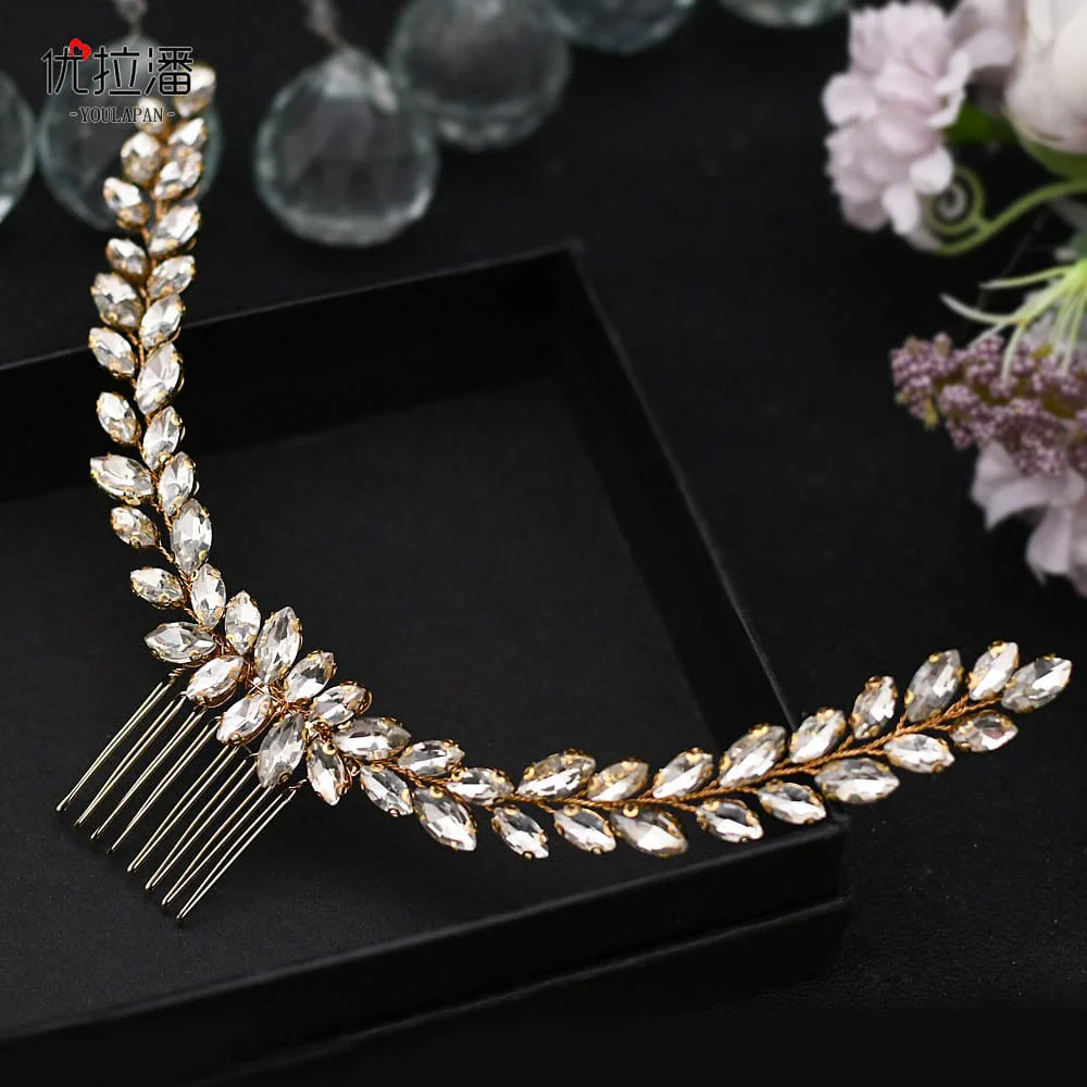 Dazzling Vine Tiara Comb - Image 4