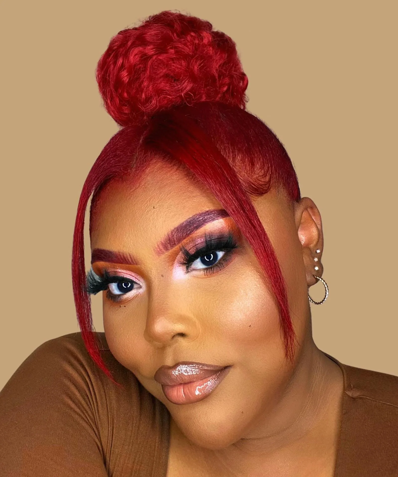 Kinky Curly Clip-In Bun - Image 26