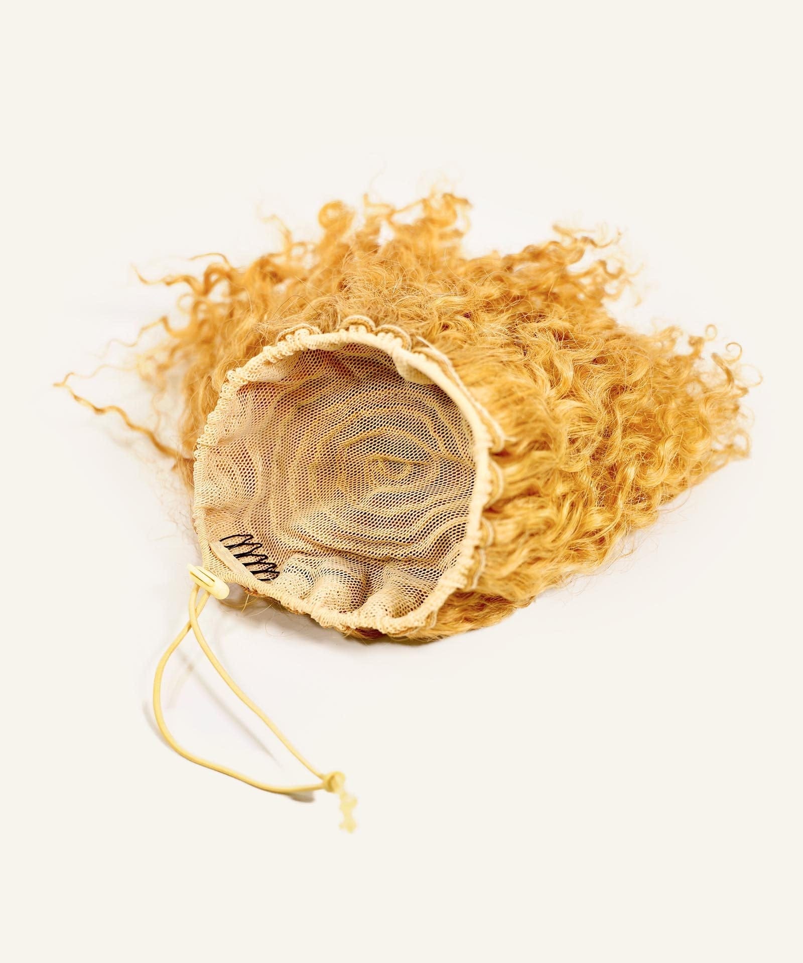 Kinky Curly Clip-In Bun - Image 4
