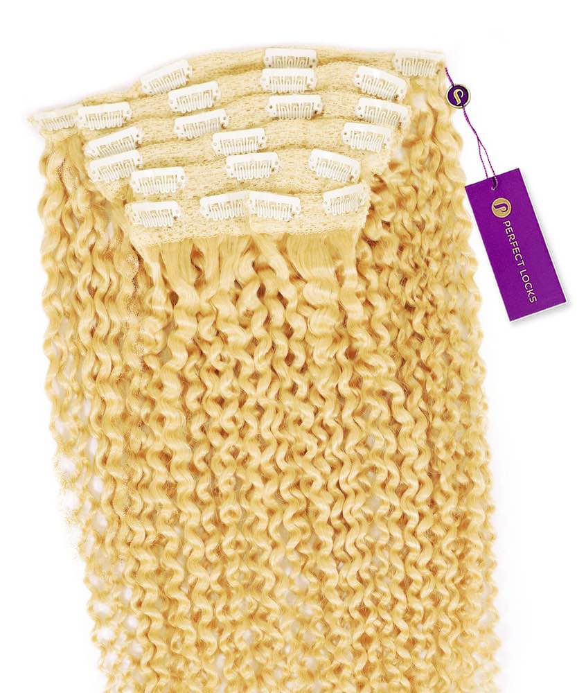 Kinky Curly Classic Clip In Hair Extensions - Image 12