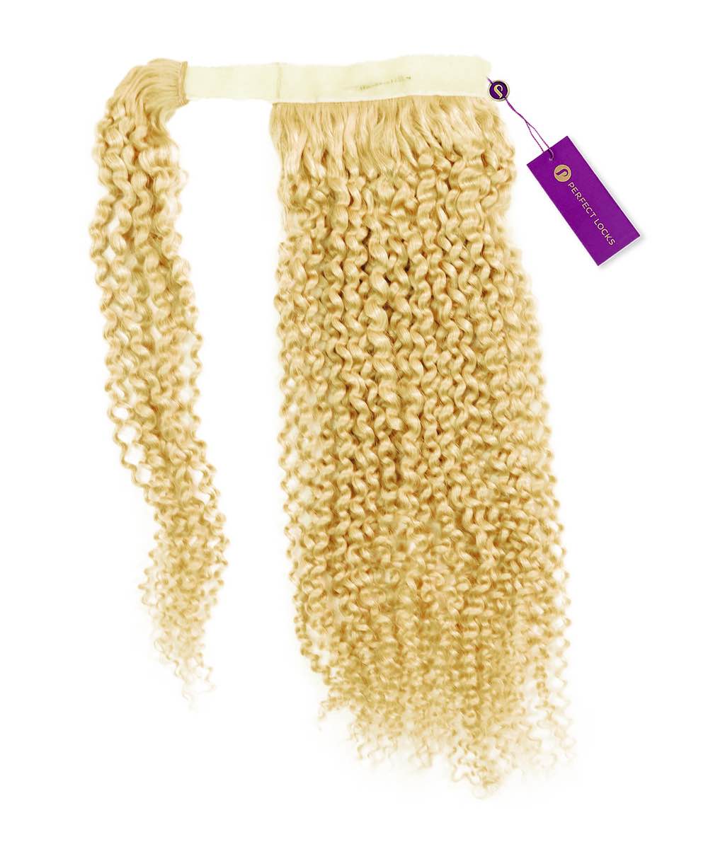 Kinky Curly Clip-In Ponytail Extensions - Image 10