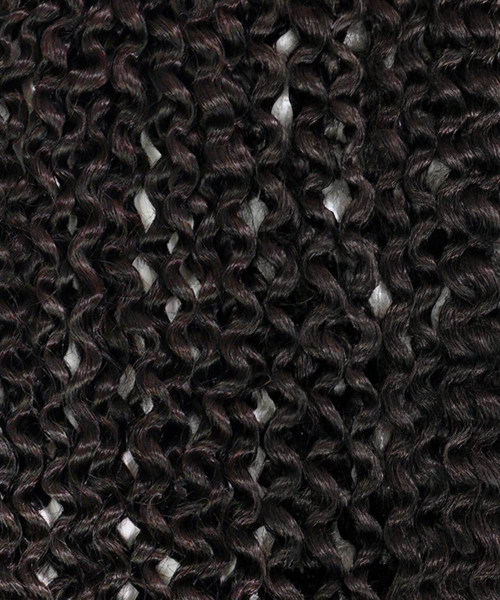 Kinky Curly Clip-In Ponytail Extensions - Image 3