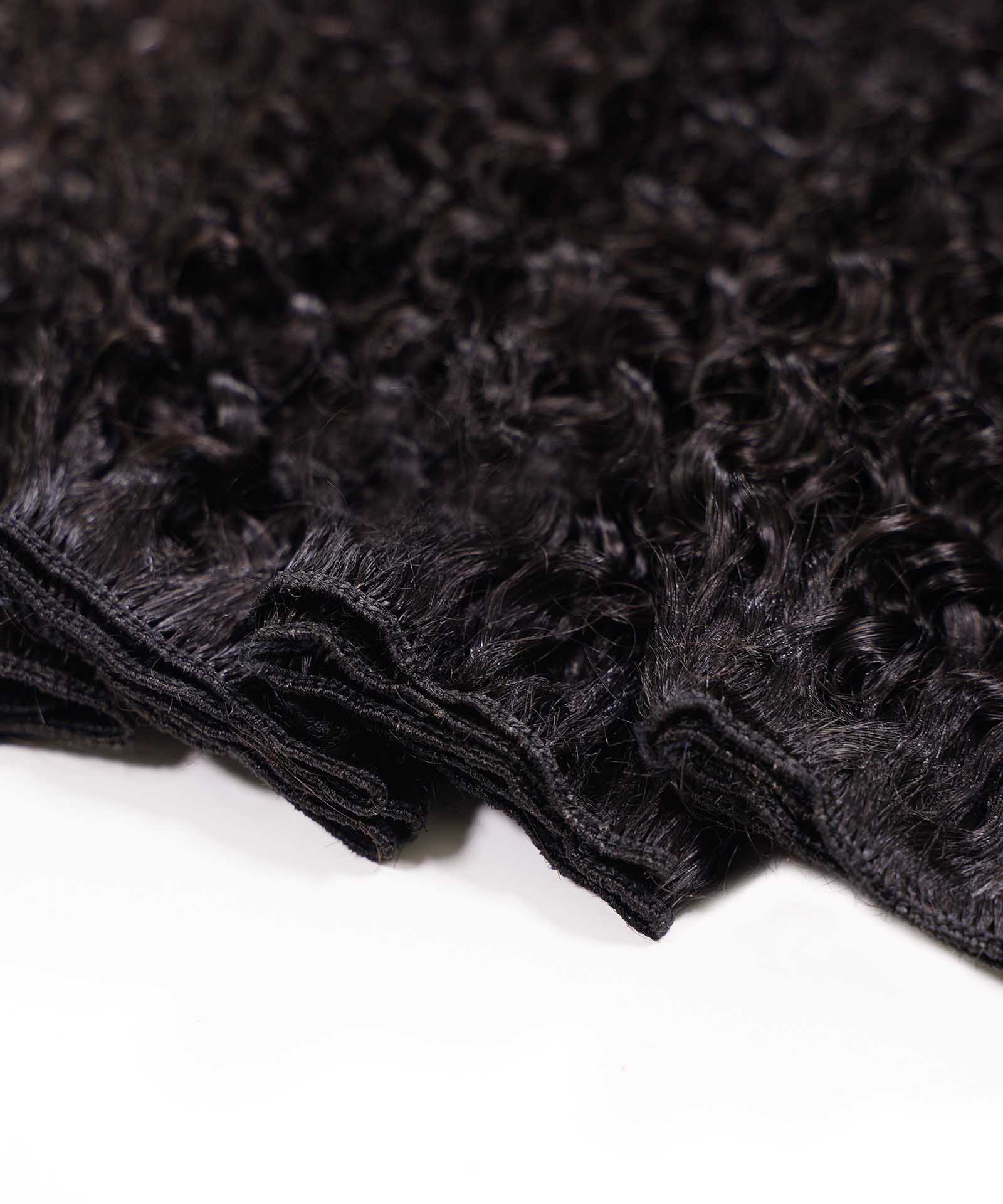 Kinky Curly Hand-Tied Weft Rows (2oz) - Image 4