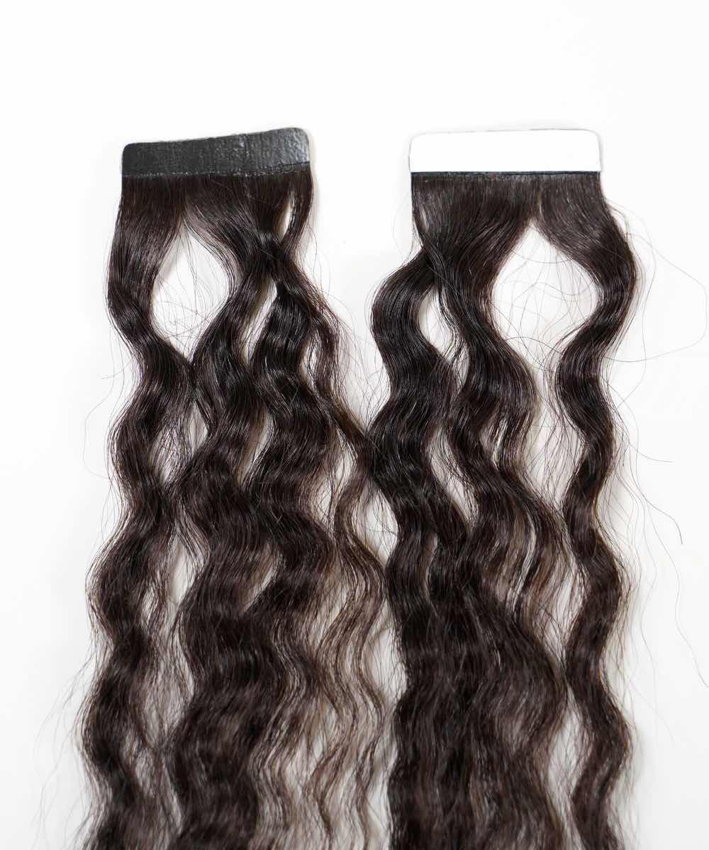 Kinky Straight Classic Tape-In Hair - Image 6