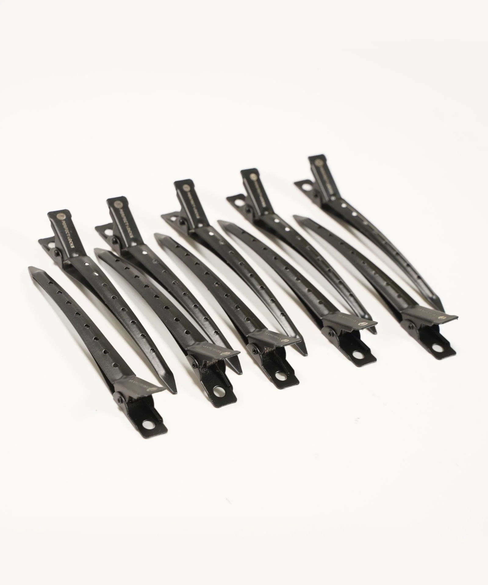 Long Duckbill Metal Hair Clips (10 Pack) - Image 3