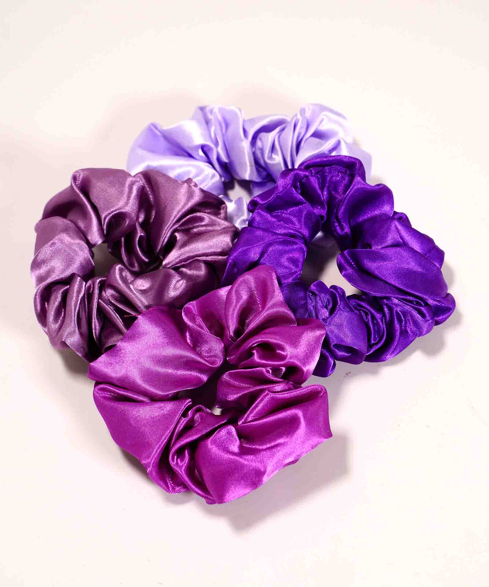 Satin Sleep Scrunchies (4-Pack) - Image 2
