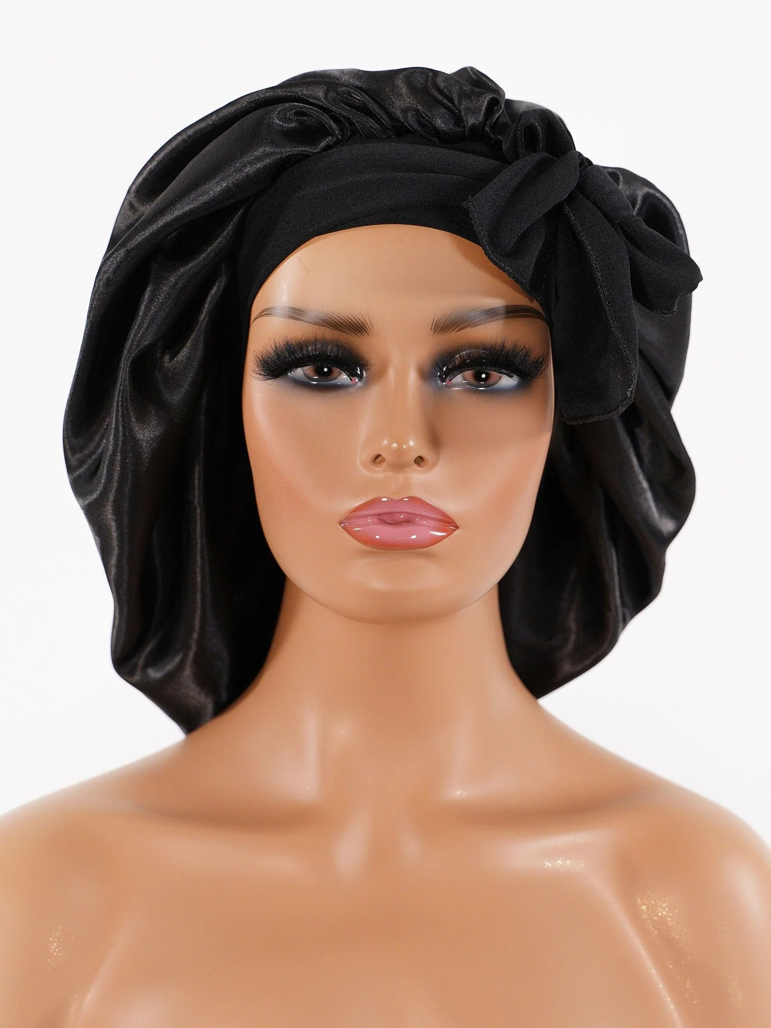 Perfect Locks Satin-Silk Hair Bonnet - Image 5