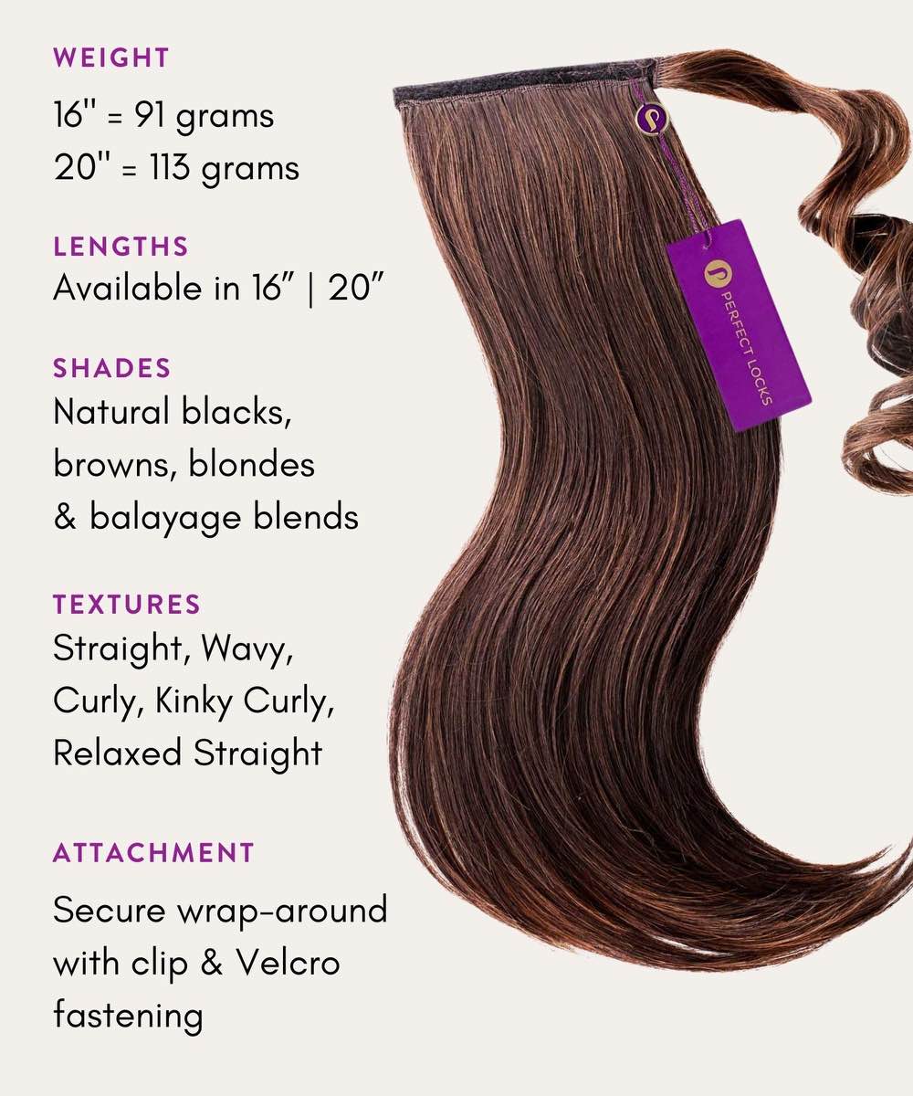 Straight Clip-In Ponytail Extensions - Image 14