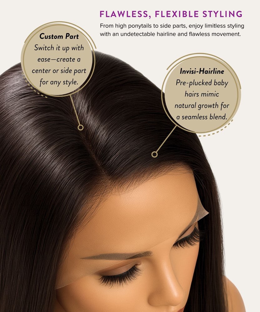 Straight Full Lace Wig - Image 4