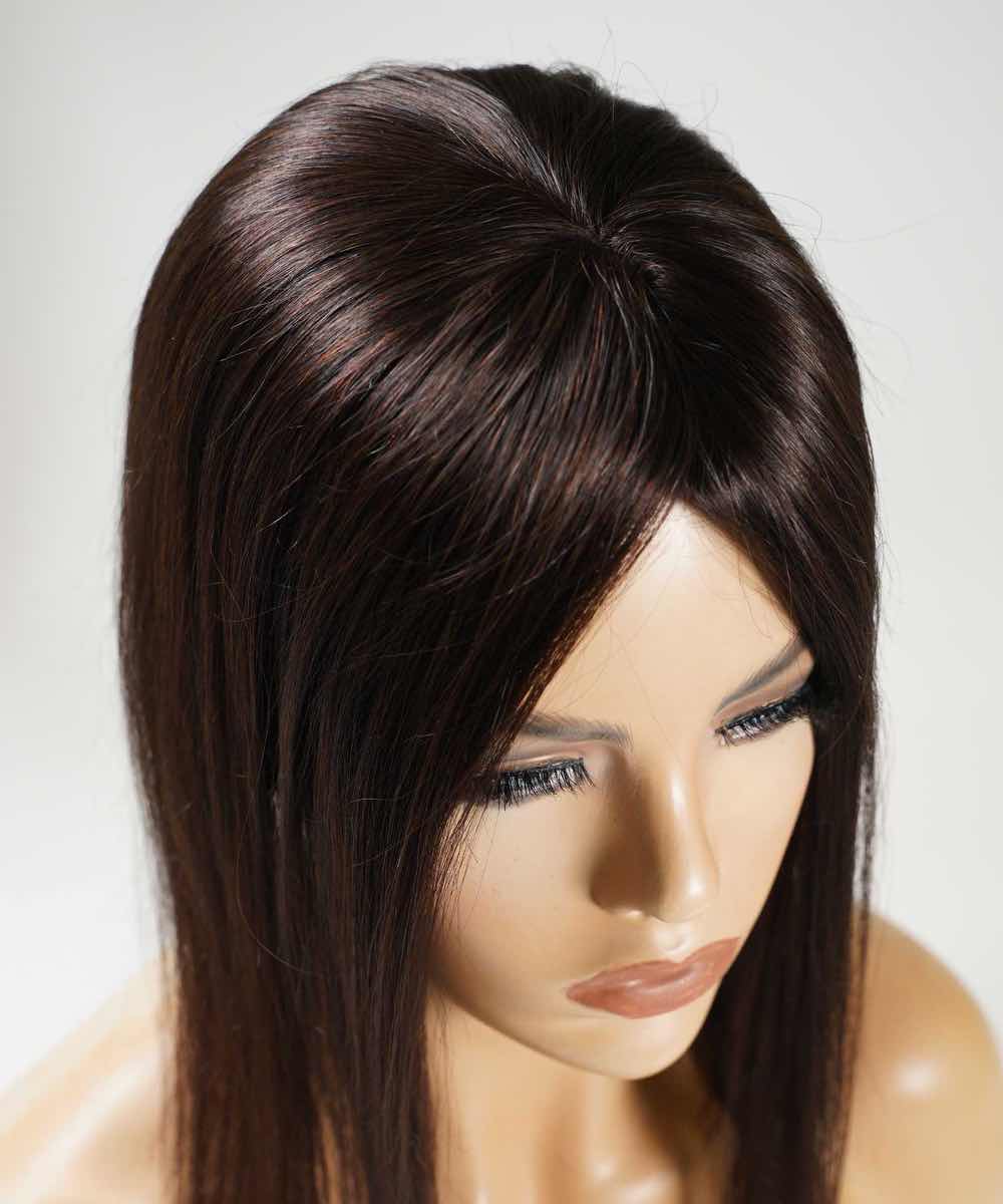 Straight Human Hair Crown Topper - Image 15