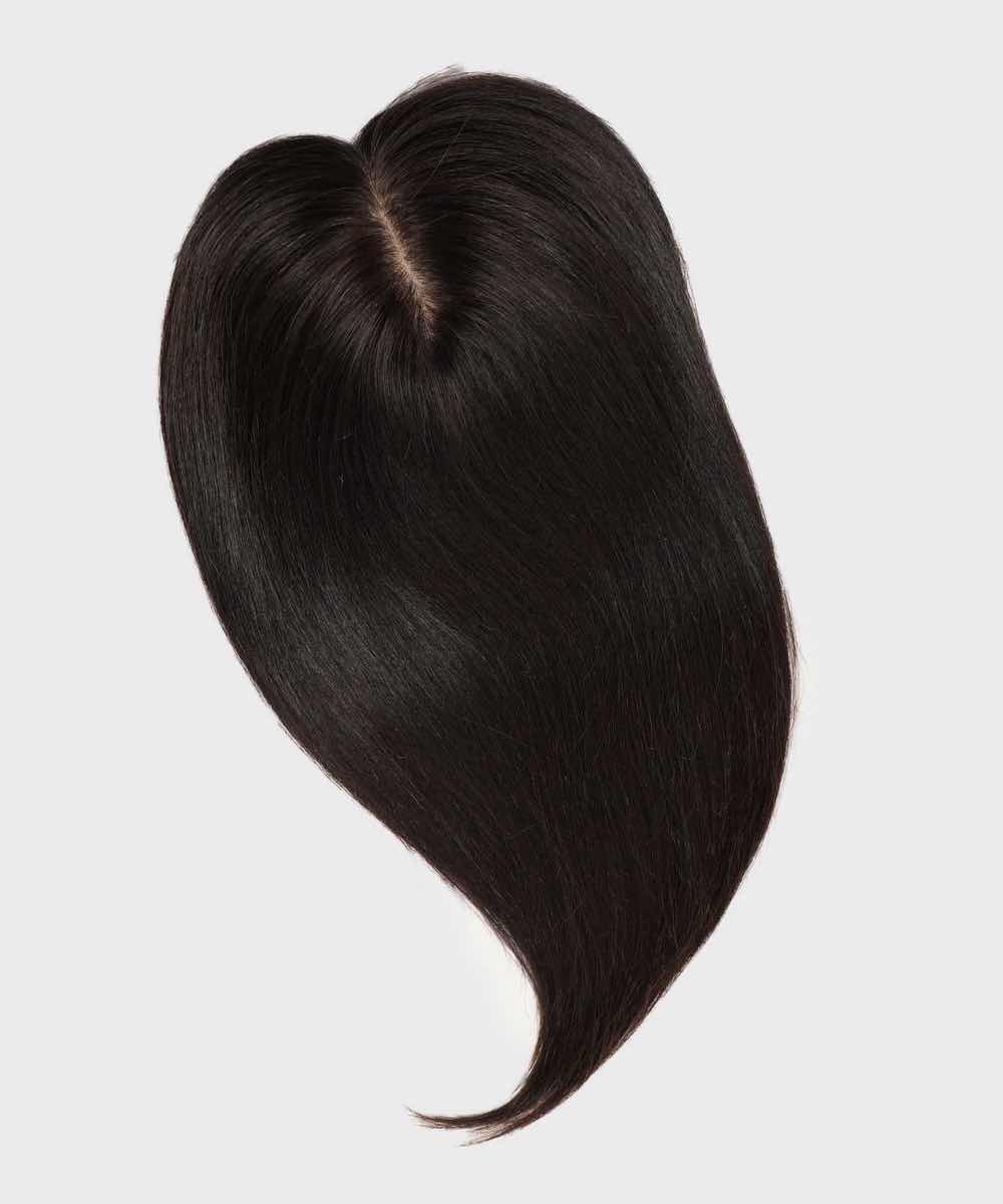 Straight Human Hair Crown Topper - Image 2