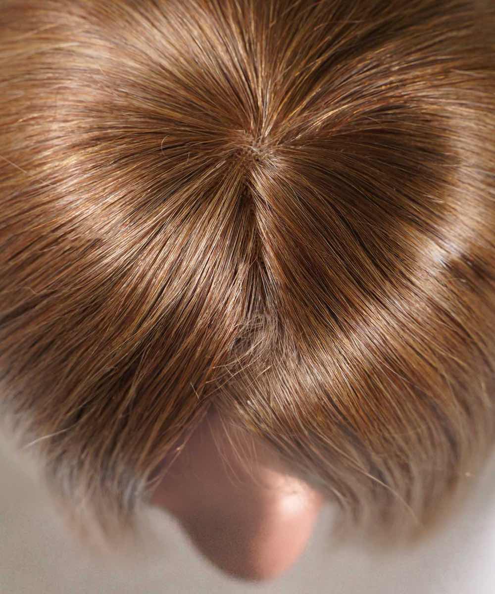 Straight Human Hair Crown Topper - Image 23