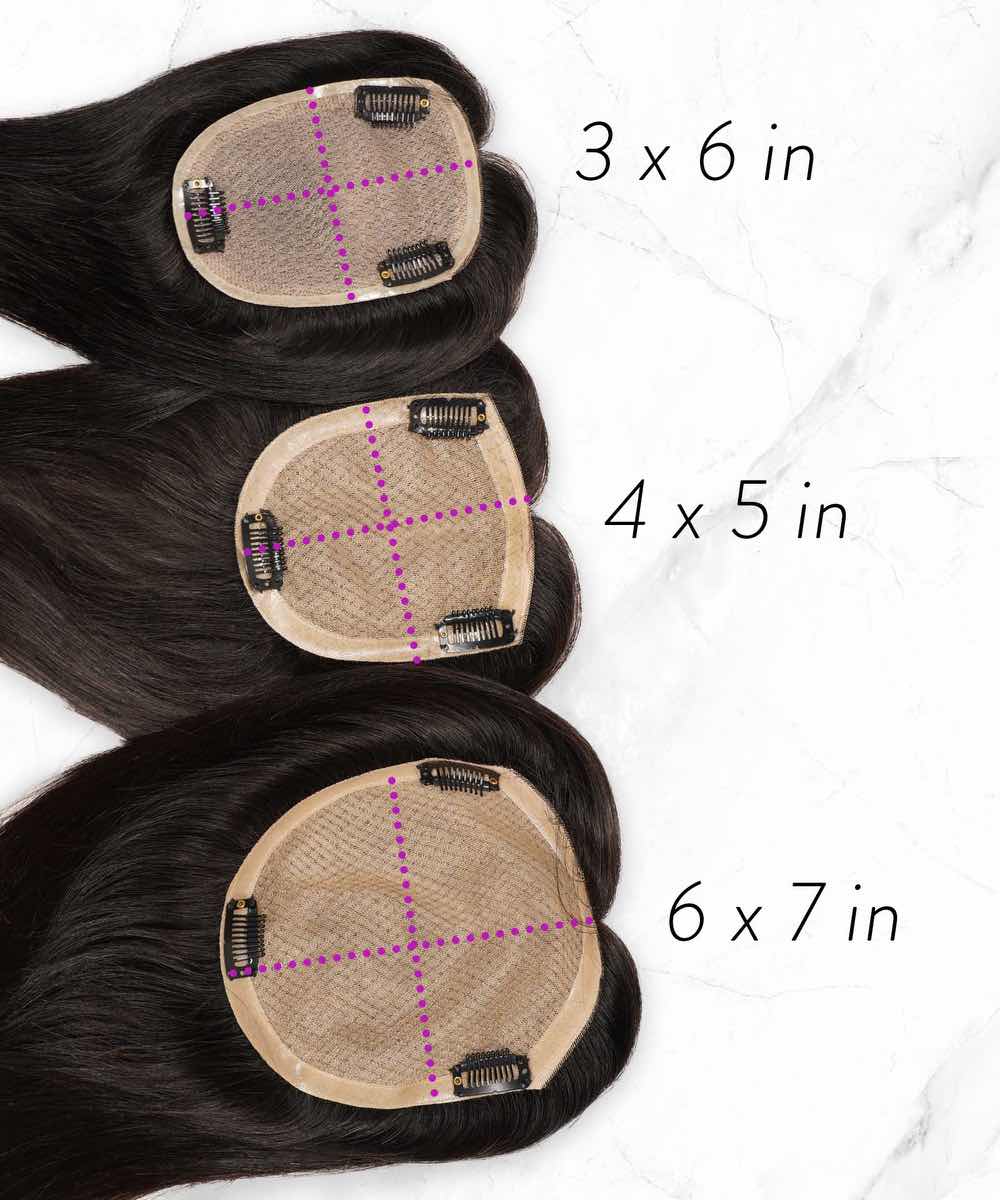 Straight Human Hair Crown Topper - Image 51