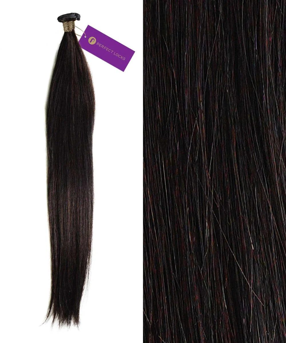 Straight Hybrid Weft Hair Extensions - Image 10