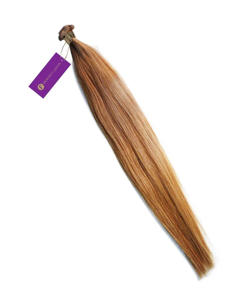 Straight Hybrid Weft Hair Extensions - Image 14