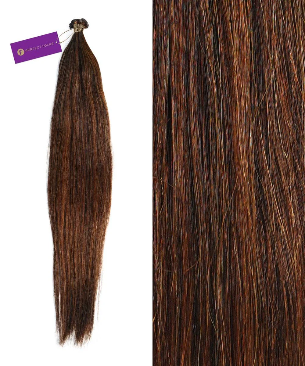 Straight Hybrid Weft Hair Extensions - Image 19