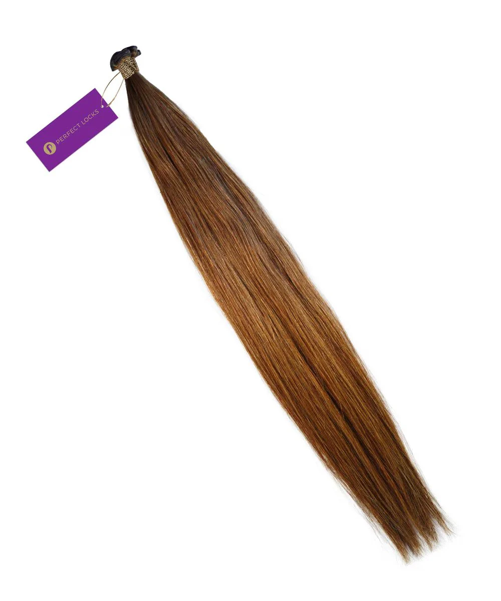 Straight Hybrid Weft Hair Extensions - Image 20