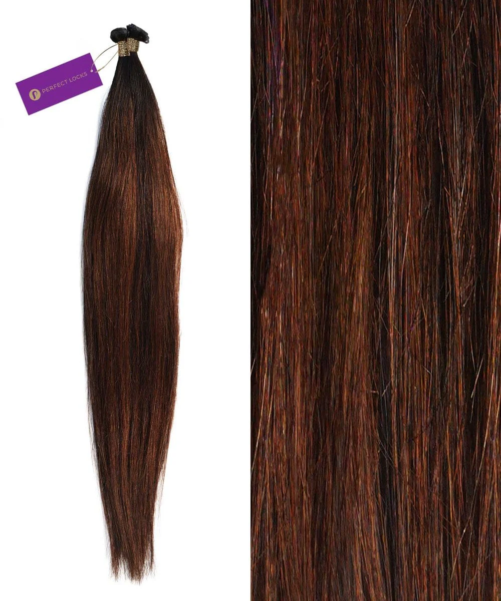 Straight Hybrid Weft Hair Extensions - Image 31