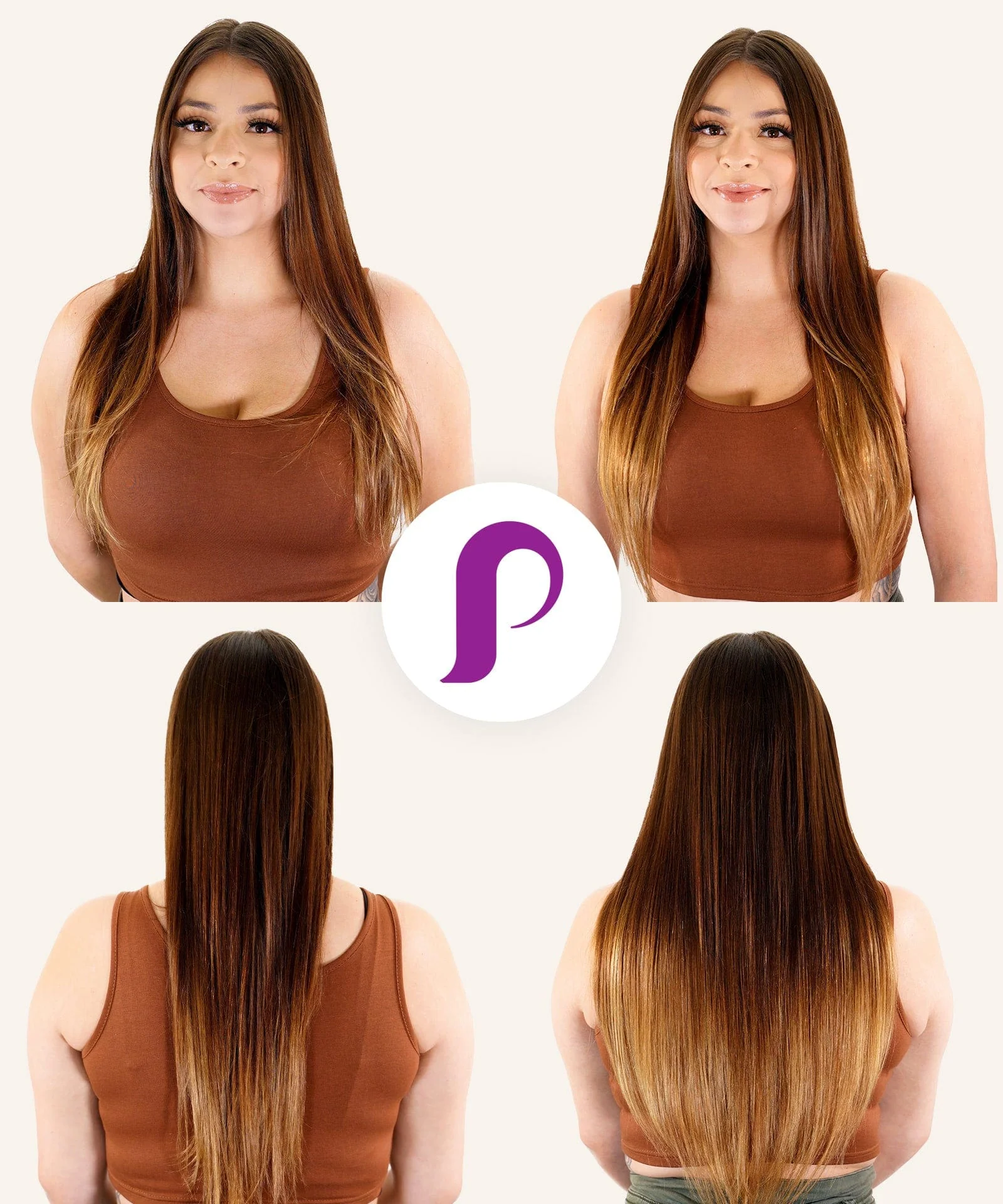 Straight Perfect Crown Hair Extensions - Image 34