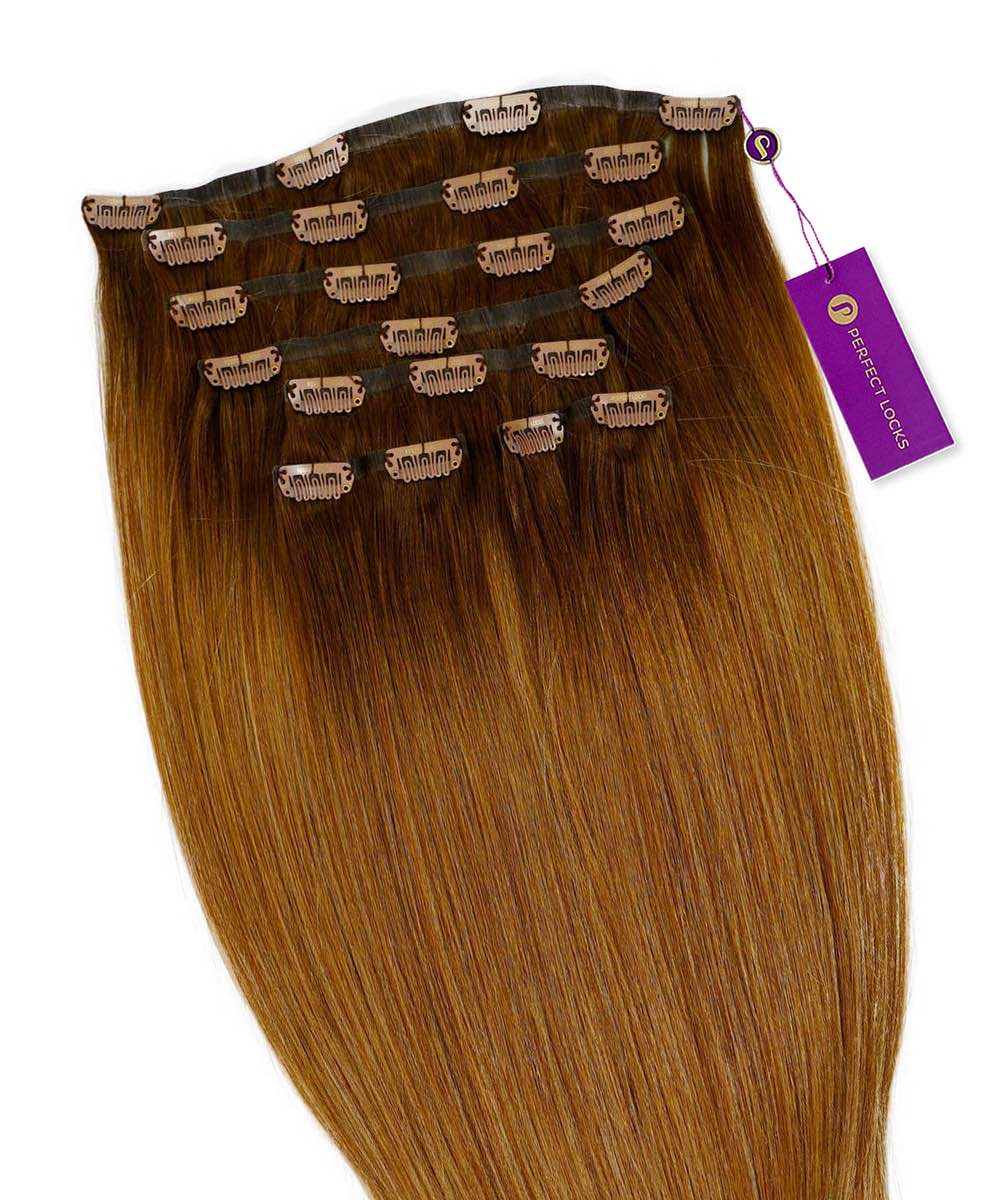 Straight Seamless Clip-In Hair Extensions - Image 16