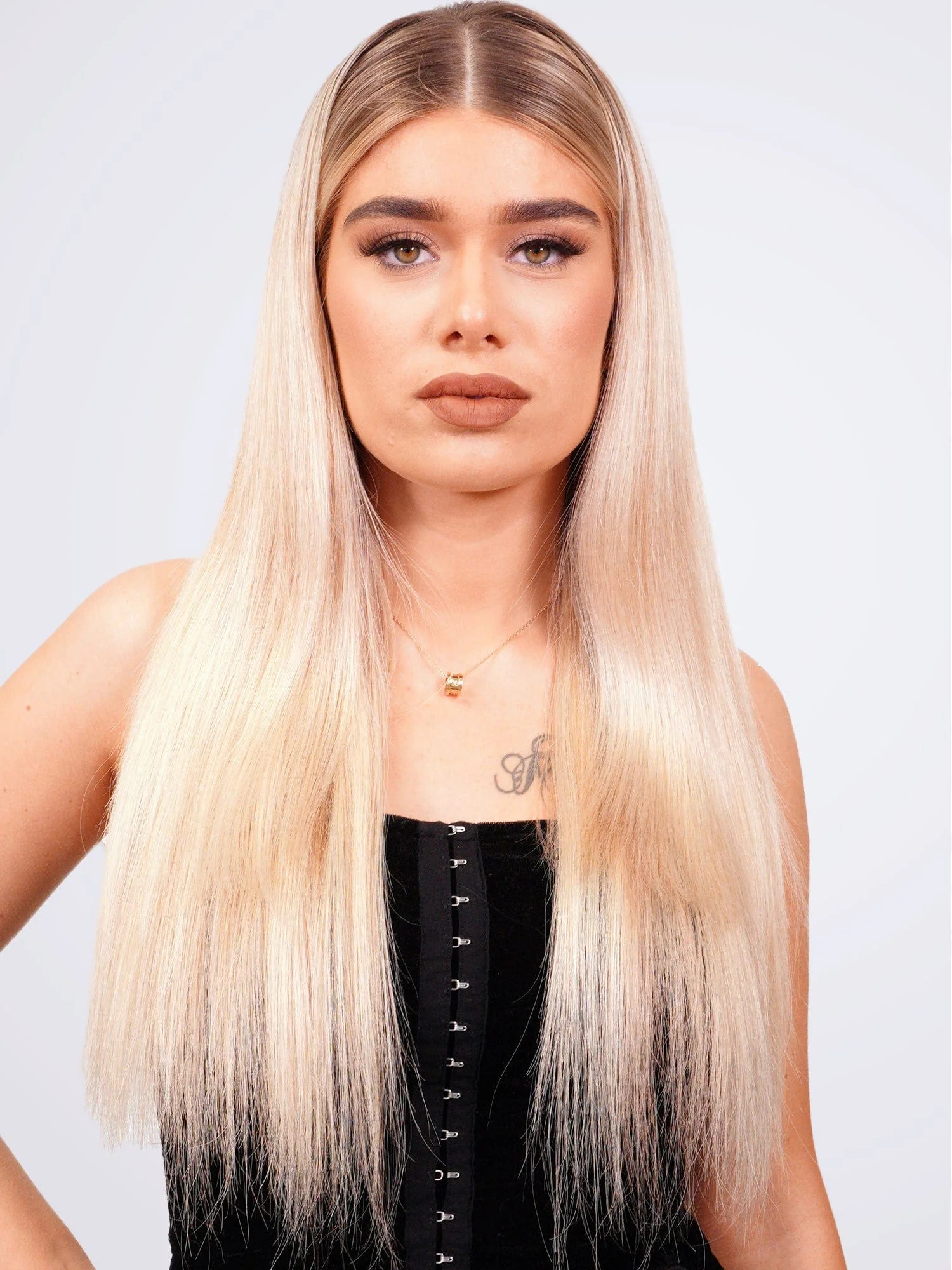 Straight Seamless Clip-In Hair Extensions - Image 42