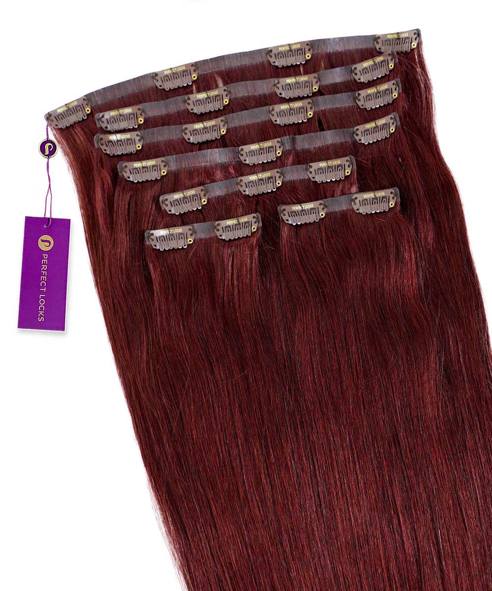 Straight Seamless Clip-In Hair Extensions - Image 6