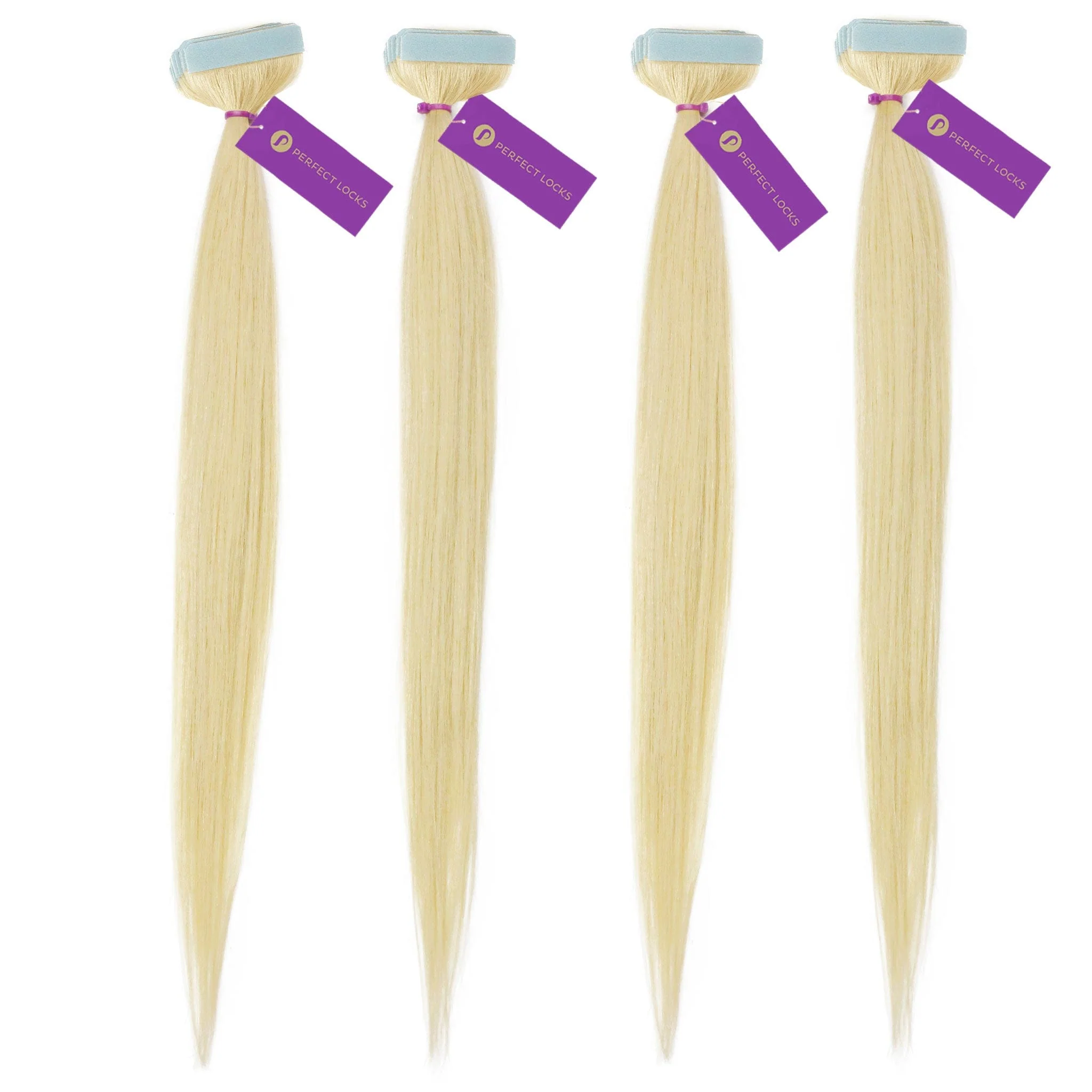 4 x Straight Tape-In Hair Extension Bundle Deal (40 Pieces) - Image 4