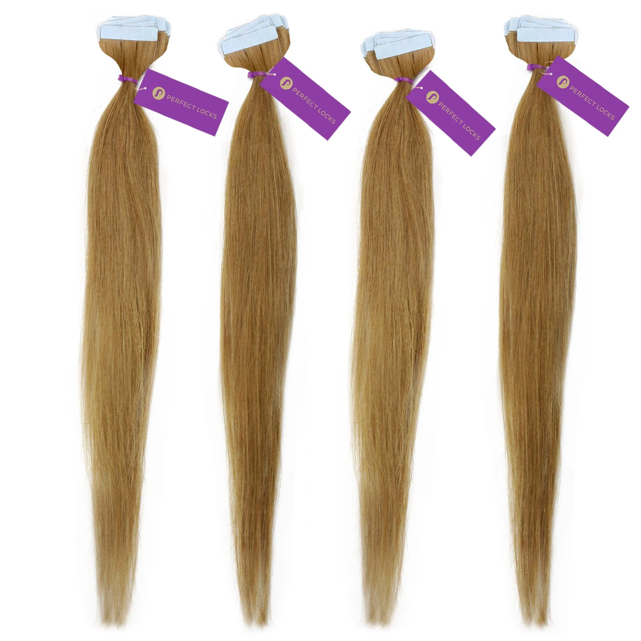 4 x Straight Tape-In Hair Extension Bundle Deal (40 Pieces) - Image 5