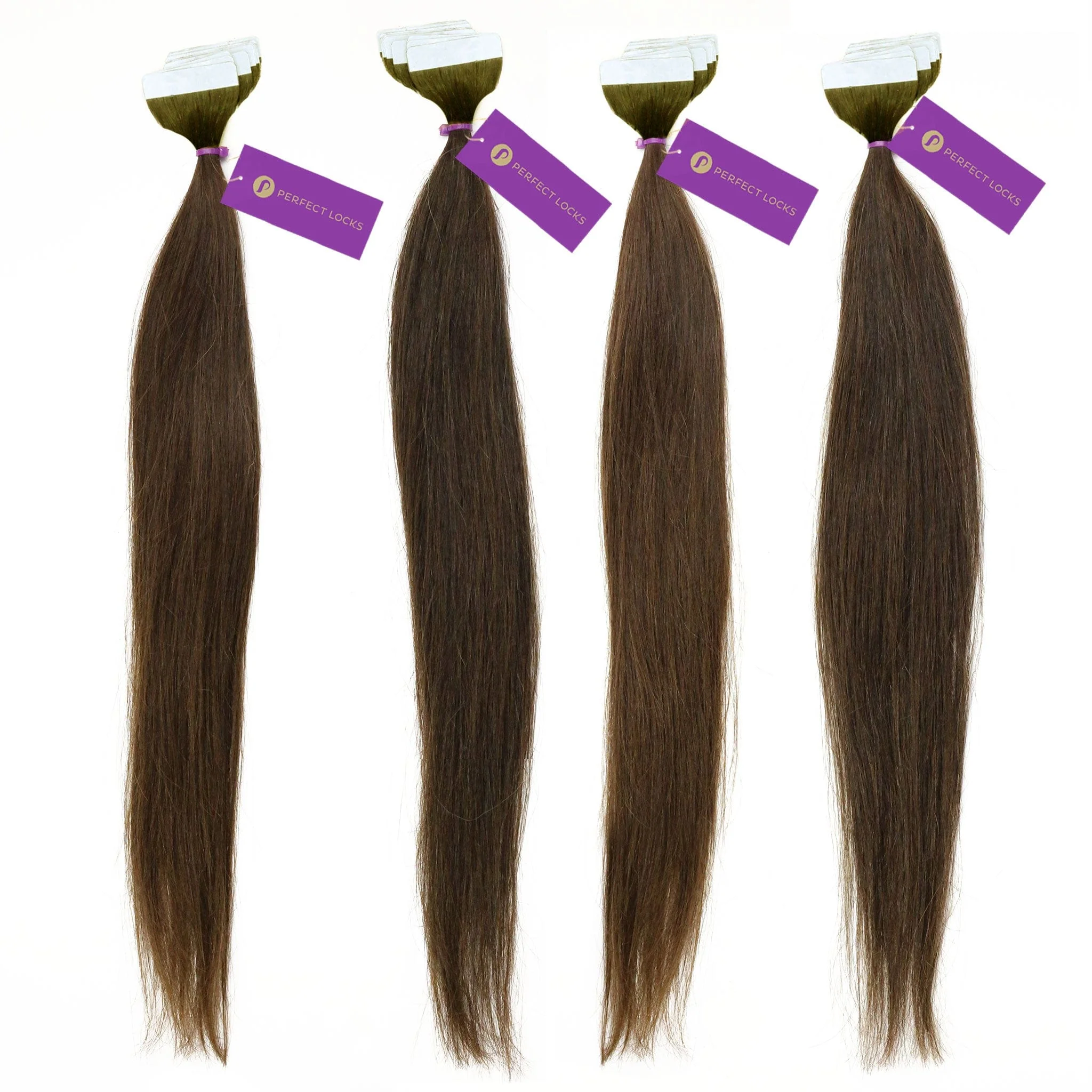 4 x Straight Tape-In Hair Extension Bundle Deal (40 Pieces) - Image 6